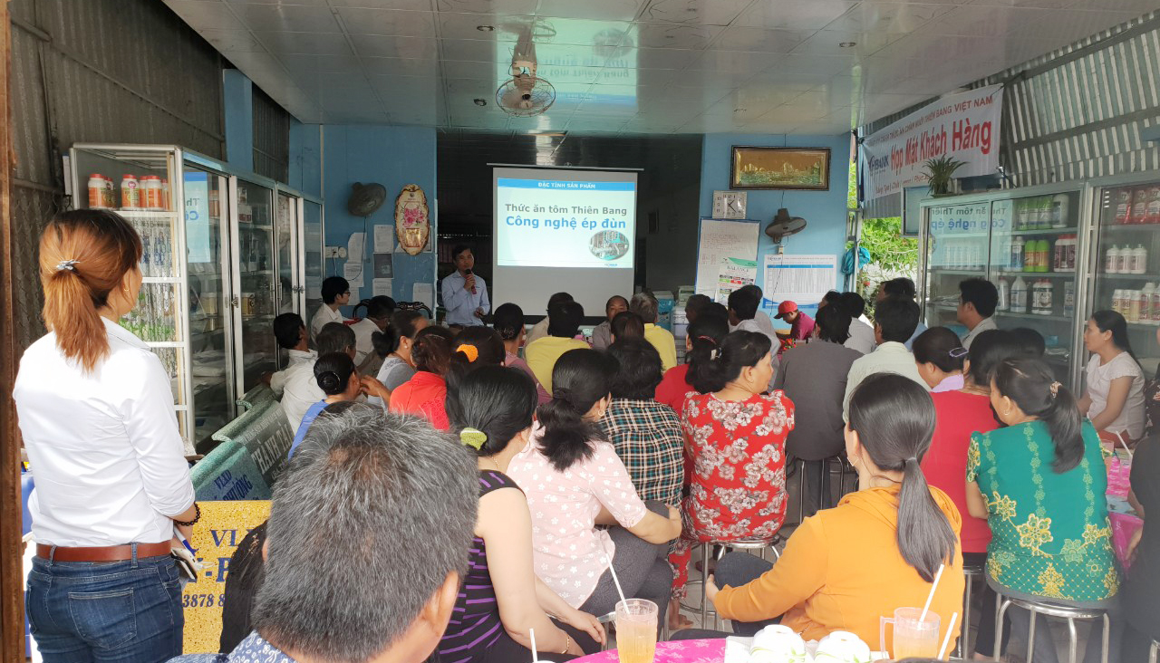 Thiên Bang Việt Nam đã tổ chức buổi hội thảo tại đại lý Duy Khang, huyện Thạnh Phú, tỉnh Bến Tre