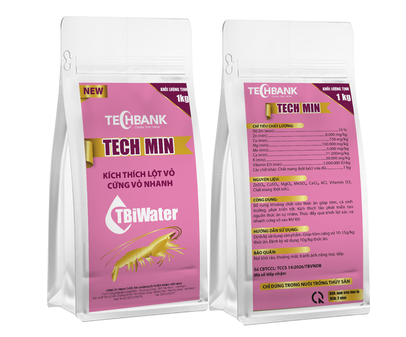 TECH MIN - BỔ SUNG KHOÁNG CHẤT