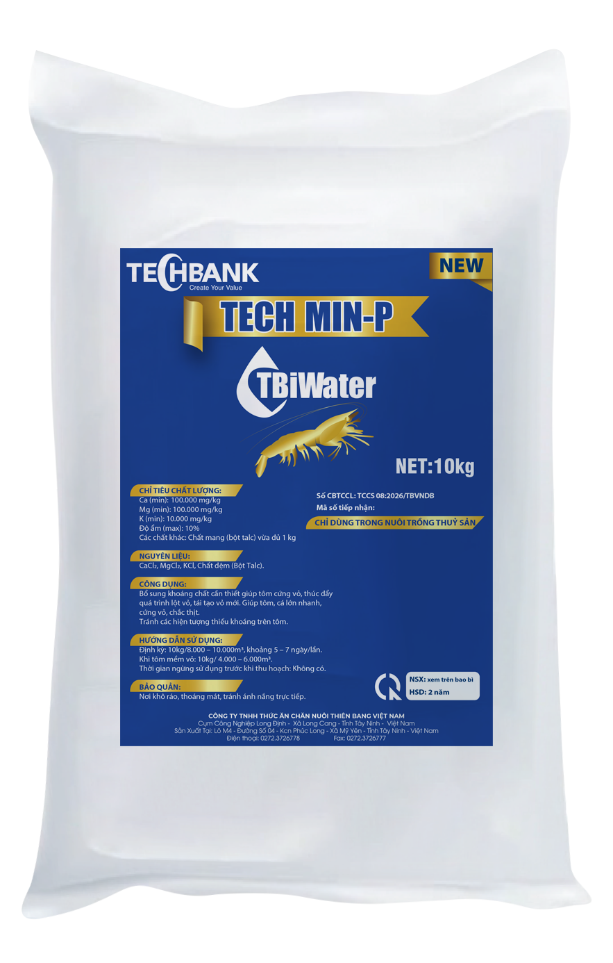 TECH MIN-P - BỔ SUNG KHOÁNG CHẤT