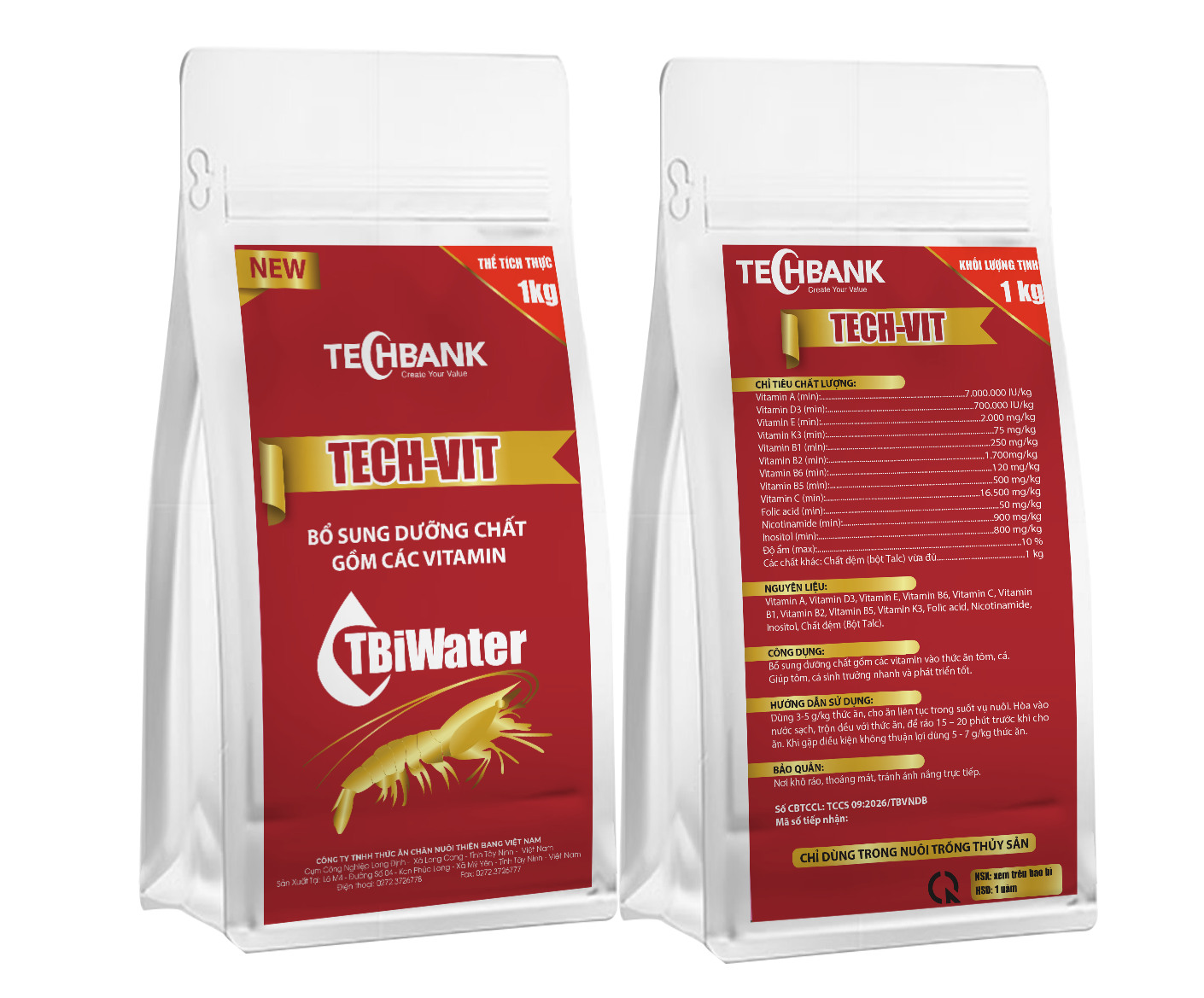 TECH VIT - BỔ SUNG VITAMIN